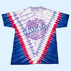 The Doors Vintage T Shirt Men's XL 1995 Jim Morrison Tie Dye Winterland RARE EUC